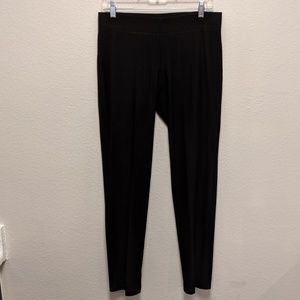 Eileen Fisher Black slim ankle stretch pants